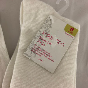 Xhilaration Accessories - Lot of 2 Xhilaration Knee High Socks White Xhilaration Accessories - Lot of 2 Xhilaration Knee High Socks White